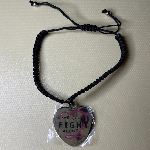 Breast Cancer Awareness Support Bracelet - Picture 4 of 4